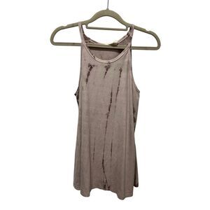 PPLA pink high neck tank, women’s size S
